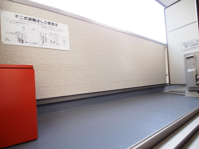 イースト・ヒルのバルコニー