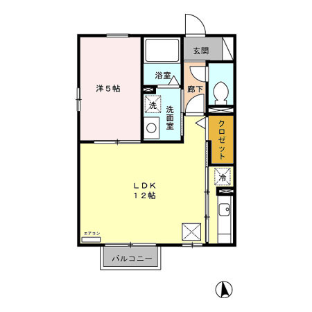 ビューテラス　　刈谷市近郊の賃貸はクラスホームの間取り
