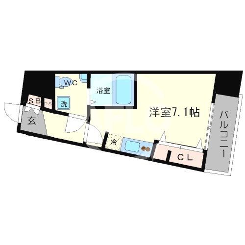 AFFLUENCE難波の間取り|AFFLUENCE難波　間取り