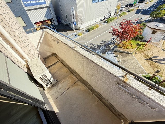 プレア21のバルコニー