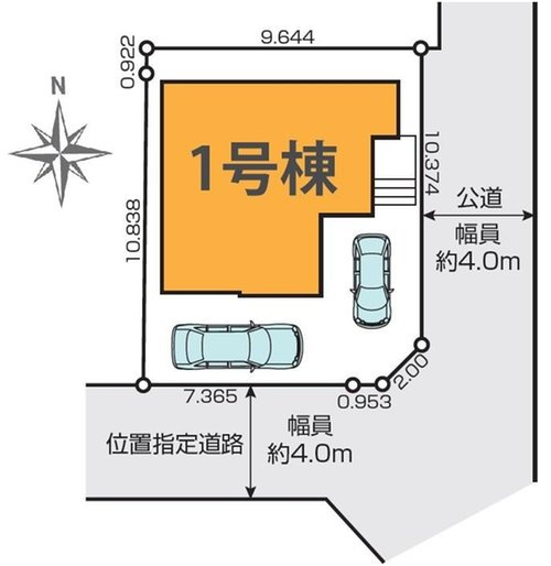 【KIS】国分寺市並木町２期の区画図