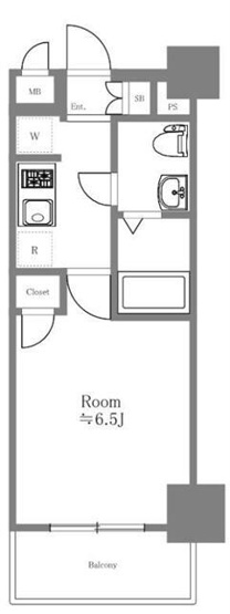 【間取り】 | プレール・ドゥーク蒲田