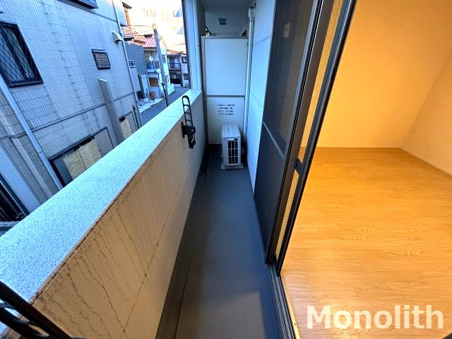 スタービレB棟のバルコニー