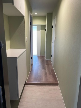 ユニハイツ朝霧の玄関