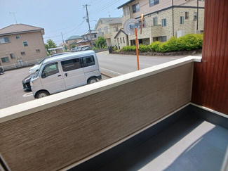 【バルコニー】 | フローレンスつくばＡ | お洗濯にも便利なバルコニー付き