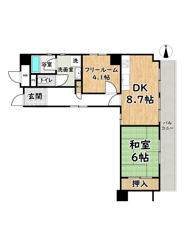 クリーンピア山電飾磨駅北
