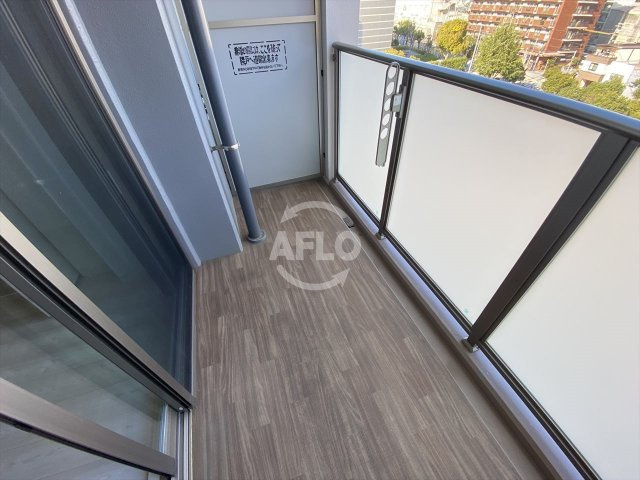 Vert soleil真田山　真田山小学校区のバルコニー|Vert soleil真田山　バルコニー