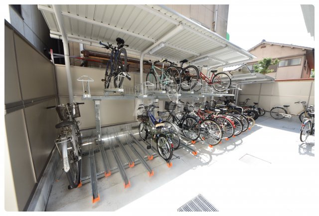 Vert soleil真田山　真田山小学校区のその他共用部分|Vert soleil真田山　駐輪場