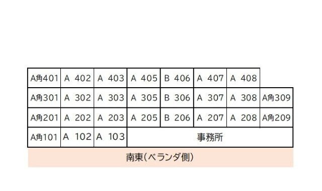 第２レクコーポ舞浜の区画図