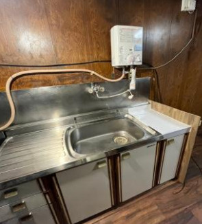 大阪市阿倍野区阪南町　中古テラスハウスのキッチン