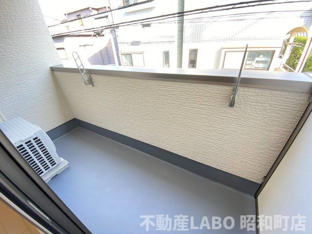 カーサ 針一東のバルコニー