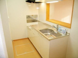 【キッチン】 | ルヴェ・デュ・ソレイユⅡＡ | 使いやすいキッチンです