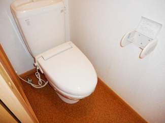 【トイレ】 | ルヴェ・デュ・ソレイユⅡＡ | 落ち着いた色調のトイレです