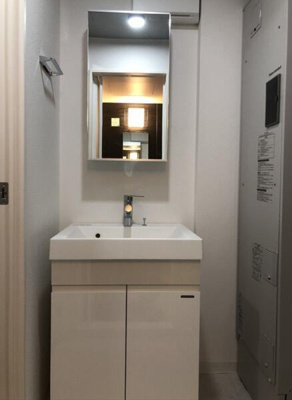 【洗面所】 | ＳＯＬＡＳＩＡ　ｒｅｓｉｄｅｎｃｅ大島 |  