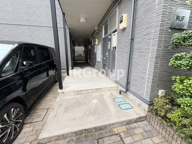 練馬区立野町の賃貸マンションのエントランス