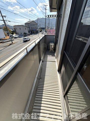 【バルコニー】 | ハイネス駅家南A棟 | 東向き
