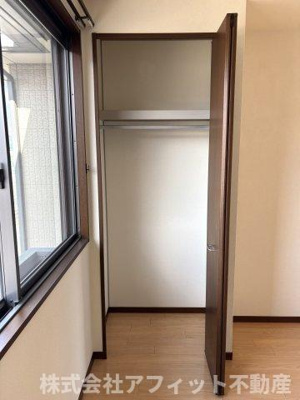【収納】 | ハイネス駅家南A棟 | クローゼット