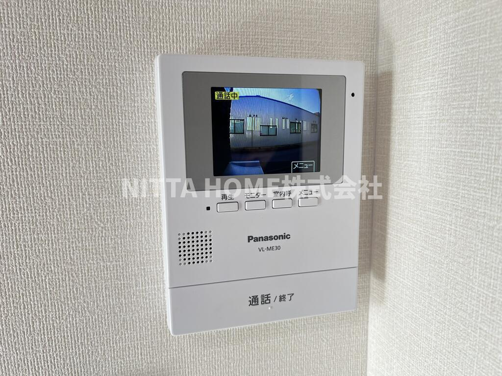丹波市氷上町市辺のアパートのセキュリティ|TVインターホンもあります★