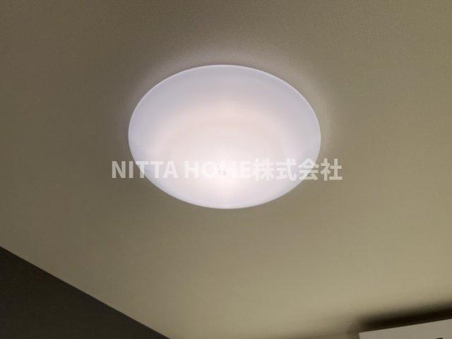 丹波市氷上町市辺のアパートの設備|照明器具も完備！