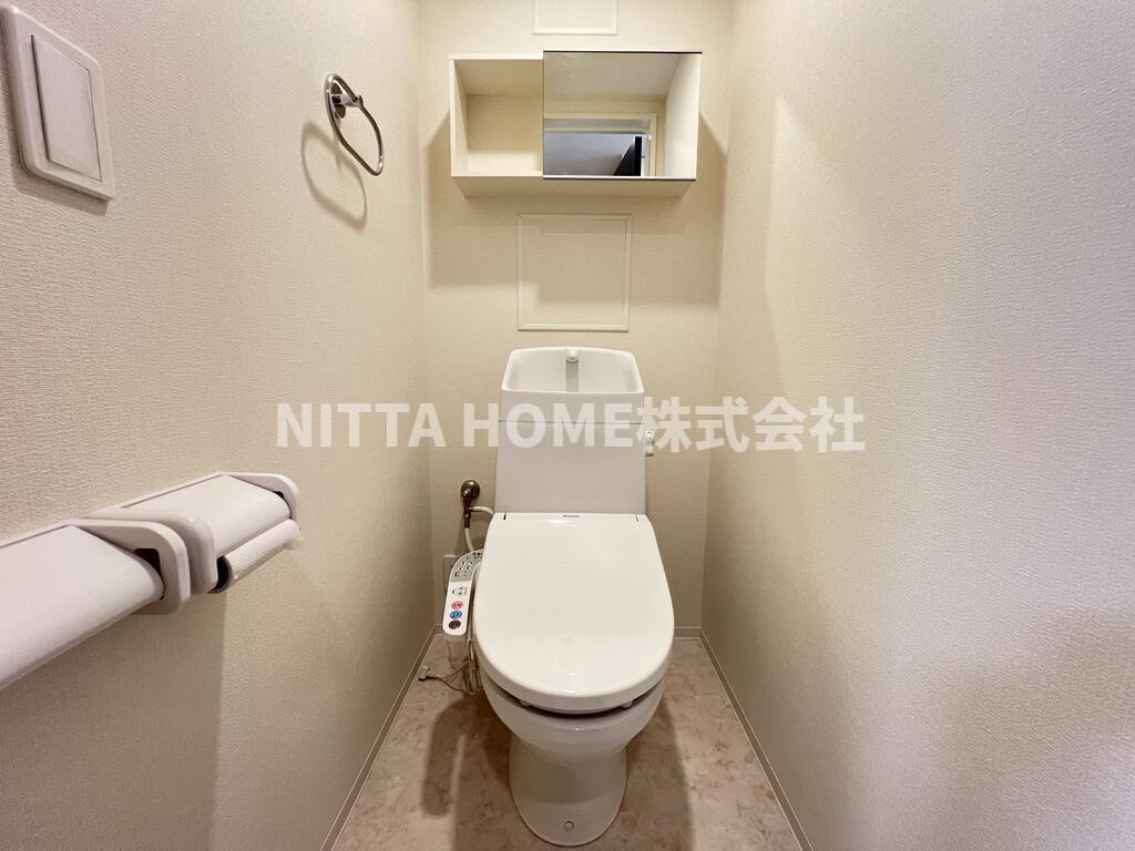 丹波市氷上町市辺のアパートのトイレ|もちろん、ウォシュレット付き！！