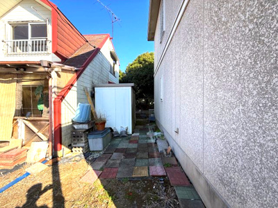 【前面道路含む現地写真】 | 建物二棟　鉾田市梶山　中古戸建
