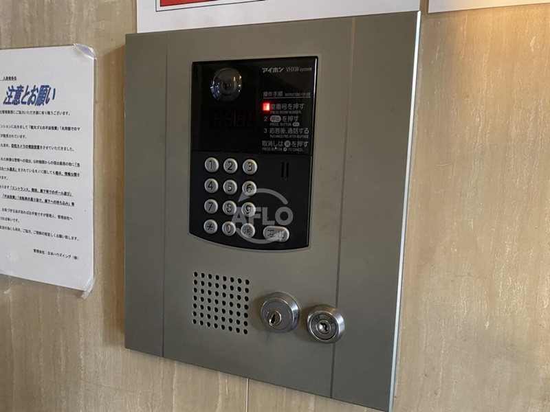クリアクレセント住之江のセキュリティ|クリアクレセント住之江　オートロック