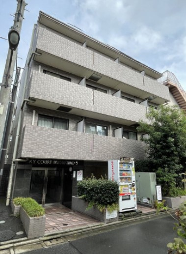 【外観】 | スカイコート池袋第５ | モダンでスタイリッシュな印象を与えるグレーを基調とした外観。