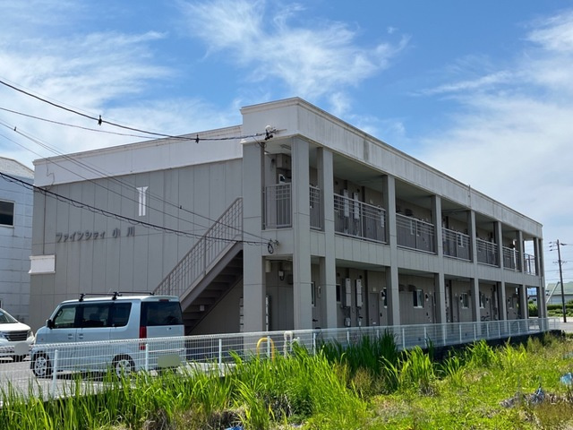 ファインシティ小川Ｃの外観