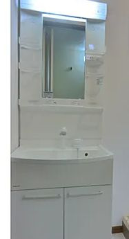 【独立洗面台】 | 沖杉マンション | 独立洗面台、朝の身支度には欠かせません