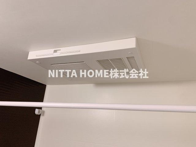 丹波篠山市味間南のアパートの浴室|雨の日も安心です◇