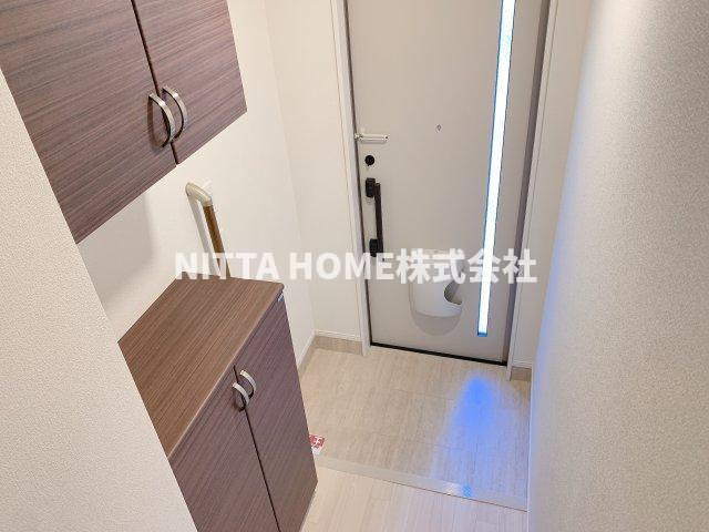 丹波篠山市味間南のアパートの玄関|十分なスペースの玄関です◆