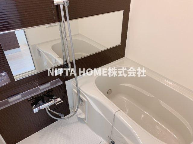 丹波篠山市味間南のアパートの浴室|清潔感のあるお風呂です♪