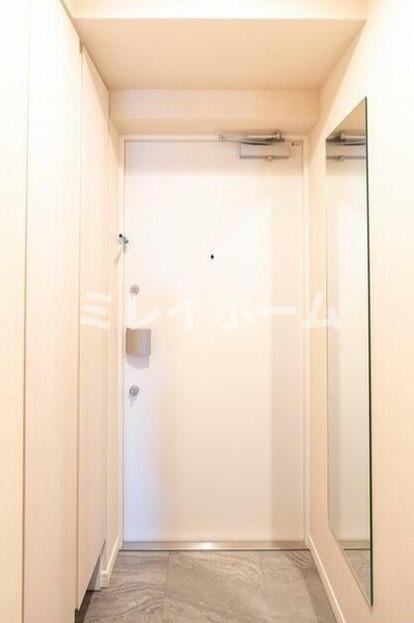 コンフォリア東大井Ⅱの玄関