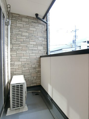 【バルコニー】 | ピュアセルト森尾Ⅱ | イメージ写真201号室