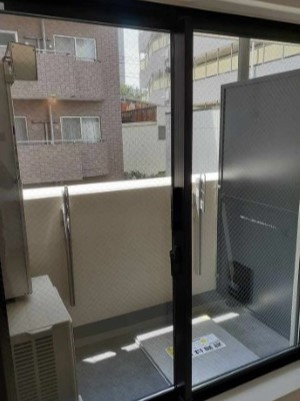 ライジング練馬のバルコニー