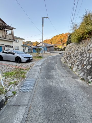 北茨城市大津町４DK【駐車場２台】の前面道路含む現地写真