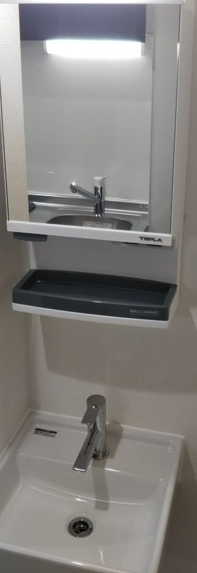 グランクオール美園町ウエストレジデンスの独立洗面台