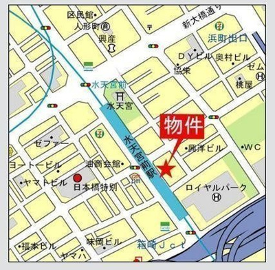 【地図】 | プランドール水天宮