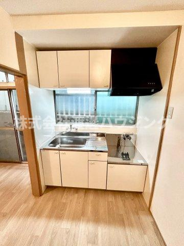 瓜破東テラスハウスのキッチン