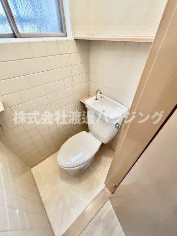 瓜破東テラスハウスのトイレ