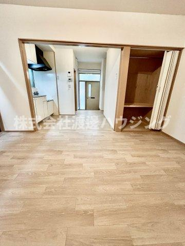 瓜破東テラスハウスの居間・リビング