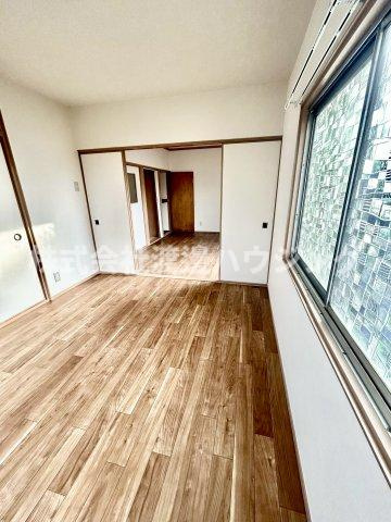 瓜破東テラスハウスの寝室