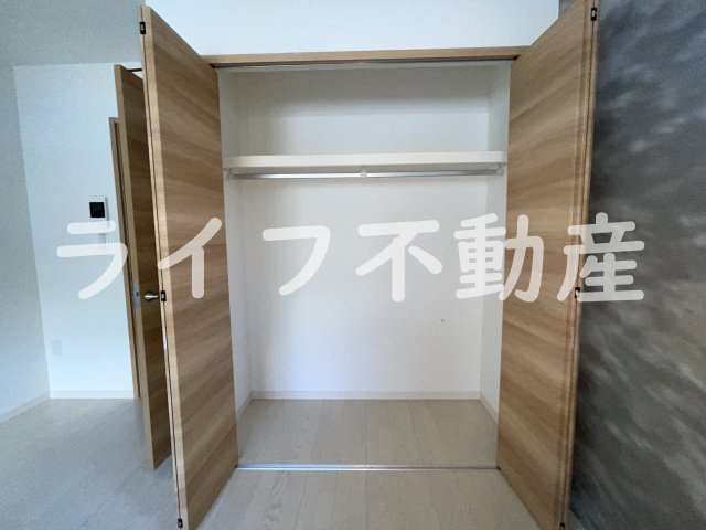 KTIレジデンス河内花園の収納|こまごまとしたものを収納できそうですね