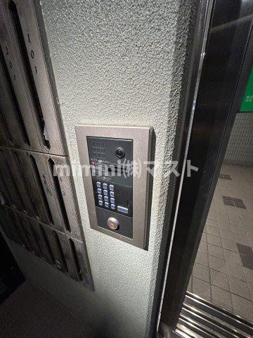 ドエル北堀江のバルコニー