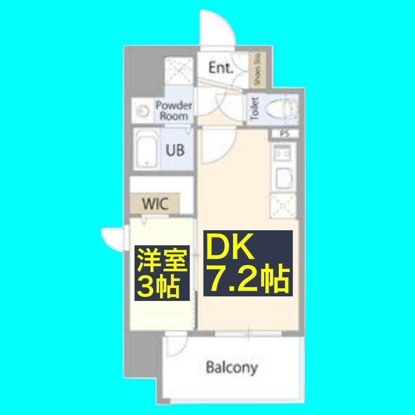 エスリード泉 外堀通の間取り