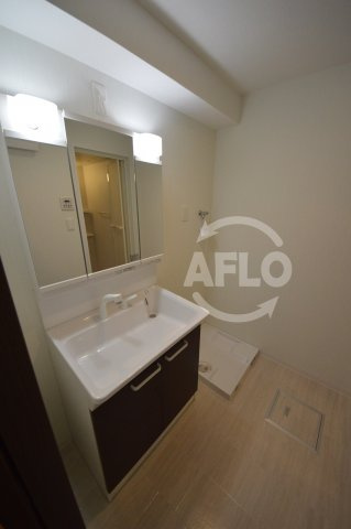 イーストヴィラ梅田の独立洗面台|イーストヴィラ梅田　独立洗面台