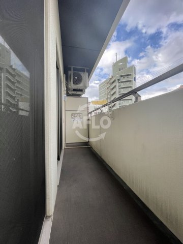 オルフェアレジデンス難波のバルコニー|オルフェアレジデンス難波　バルコニー