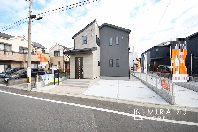 【外観】 | 陽の光をたっぷりと浴びながら気持ち良く生活が出来ます。夢のマイホーム、夢ではなく実現出来ます！見学・ご相談等、お気軽にご連絡下さい。