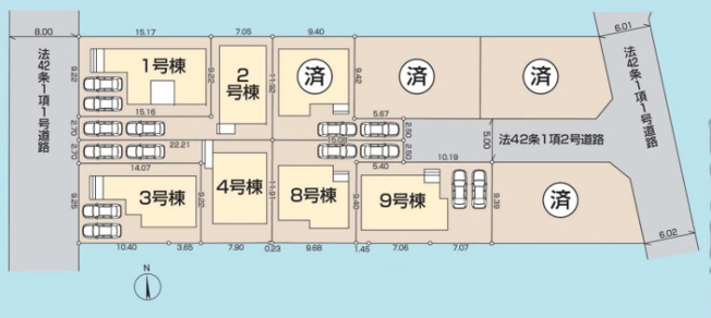 【区画図】 | マイホームは夢ではありません、ミライズホーム株式会社が一緒にサポートさせていただきます！ご要望をヒアリングさせてください。