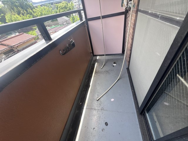エクセル妙法寺のバルコニー